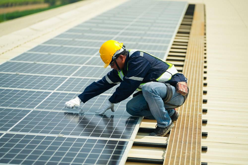 Solar Panel Reinstallation service in Pinehurst, NC removal overview image